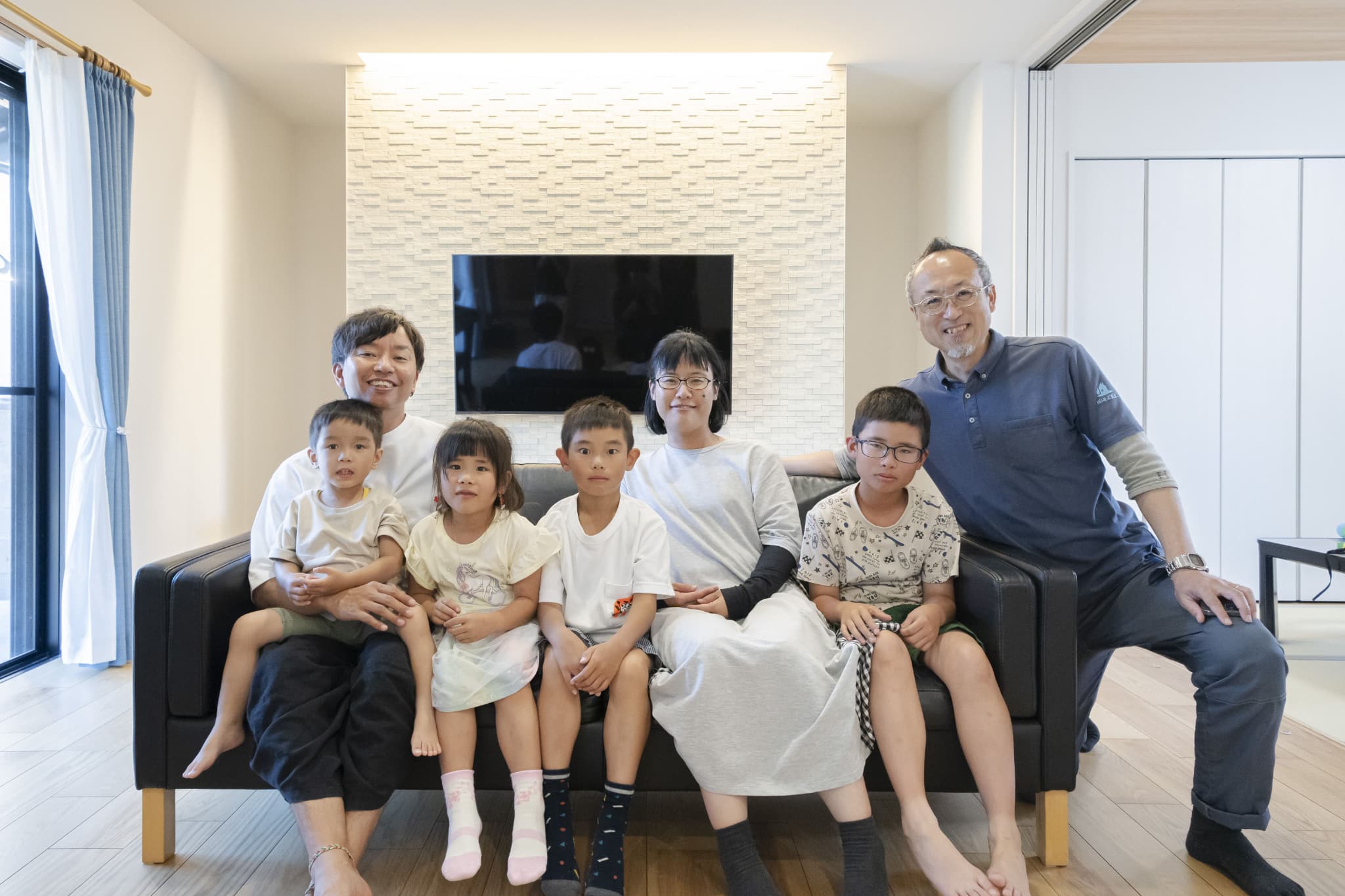 子どもが満足、私たちは大満足のお家が出来上がりました。 写真